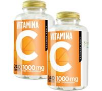 Noebis Pharma Vitamina C 1000 mg - 240 Compresse, 1 al Giorno - 1250%