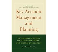Noel Capon Key Account Management and Planning (Tascabile)