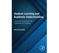Noel Entwistle Student Learning and Academic Understanding (Tascabile)
