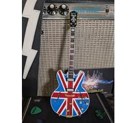 Noel Gallagher Epiphone Union Jack Sheraton Replica In Scala 1:4 ~Axe Heaven