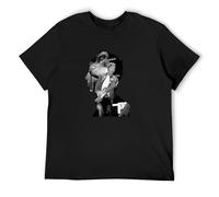 Noel Gallagher W Dmn Sudadera Blanco Mens T-Shirt Black Graphic Unisex Tee Shirt 3XL