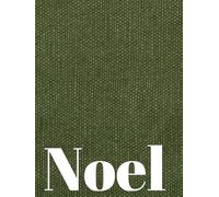 Noel: Green Linen Christmas Coffee Table Book for Home & Holiday Decorating Noel Coffee Stackable Decor Book