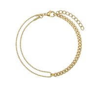 Noelani - Bracciale da Donna in Acciaio inox - Placcato Oro/Dorato - NOE-B0009