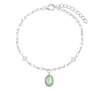 Noelani - Bracciale da Donna in Argento 925 - con Zircone e Occhio di Gatto - NOE-B0016