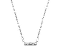 Noelani - Collana da Donna in Argento 925 - con Zircone - Ciondolo a Barra - NOE-N0017