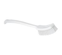Nölle 18344051 HACCP spazzola con manico, bianco/trasparente, 25 cm/0.5 mm