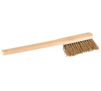Nölle Spazzola Professionale con Manico Lungo (in Legno di faggio, Lunghezza 43 cm, con Foro di Sospensione, Non Verniciato, Struttura Stabile, utensile da Giardino) 212710