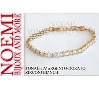 NOEMI GIOIELLI BRACCIALE TENNIS ZIRCONI NEW COLLECTION BR204 PREZZO 45 EURO