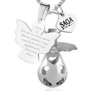 NOEMI GIOIELLI COLLANA CHIAMA ANGELI BOLA MESSICANA CIUCCIO CHARMS BAMBINO CRIST