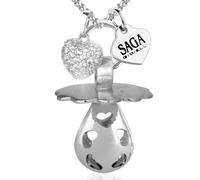 NOEMI GIOIELLI COLLANA CHIAMA ANGELI BOLA MESSICANA CIUCCIO CHARMS BAMBINO CRIST