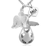 NOEMI GIOIELLI COLLANA CHIAMA ANGELI BOLA MESSICANA CIUCCIO CHARMS BAMBINO CRIST