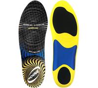 Noene AC + Ergopro, plantari ergonomici sportivi, assorbimento delle vibrazioni, unisex , Multicolore (nero), 44