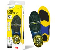 Noene AC + Ergopro, plantari ergonomici sportivi, assorbimento delle vibrazioni, unisex , Multicolore (nero), 45