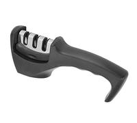 NOENNULL Affilacoltelli Efficiente Smerigliatrice Manuale Multifunzione 3-in-1 per Uso Domestico per Utensili da