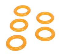 NOENNULL Anelli per Pneumatici in Gomma per da Bobina da 20 Pezzi, Anelli di Avvolgitore a Bobina Giallo Portatile Elastico Flessibili, Facile Installazione e Utilizzo