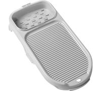 NOENNULL ASSE per Lavare la Lavanderia, ASSE per Lavare i Vestiti in Plastica Antiscivolo Portatile 2 in 1, Mini per Le Mani con Portasapone, Strumento per la Pulizia dell' per