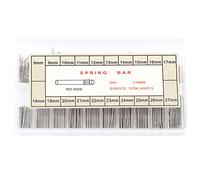 NOENNULL Barre a Molla per Cinturini per Orologi da 1 Mm Perni di Collegamento per Cinturini in Metallo Strumento per Accessori per la Riparazione di Orologi