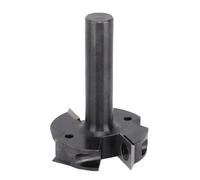 NOENNULL Bit di Navigazione a Corda Bottino CNC 12 Mm a Lastre in Carburo Cementato Appiattire Router Bit 15/32in Gambo, 4 Flauto, Elaborazione della Superficie della Scheda di Scarto