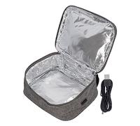 NOENNULL Borsa per il Pranzo Al Riscaldamento USB, Scaldamani Elettrici con Piastra di Riscaldamento, Borsa Termica in Tessuto Oxford per Ufficio, Picnic All'aperto, Viaggio