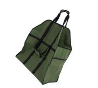 NOENNULL Borsa per Legna da Ardere, Borsa in Tela Resistente in Blocchi di Legno con Doppie Cinghie per Campeggio, Picnic e Uso Esterno, Tessuto Oxford Impermeabile per Attrezzi e