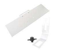 NOENNULL Braccio per Display del Computer, Supporto per Tastiera Integrato in Lega di Alluminio con Gestione dei Cavi, Design Ergonomico per L'uso in Ufficio Domestico, più Organizzato