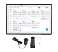 NOENNULL Calendario Digitale Intelligente da 10,1 Pollici Calendario da Tavolo con Touch Screen HD da Parete Digitale Grafico dei Lavori Domestici Pianificatore Familiare, (Spina UE 100-240 V)