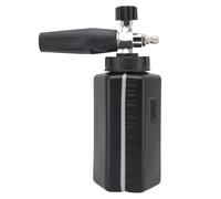 NOENNULL Cannone in Schiuma della Rondella a Pressione, Spruzzatore di Schiuma in Autolavaggio in Acciaio Inossidabile di Grande capacità da 1000 Ml, Design Portatile Portatile,