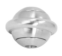 NOENNULL Cavo per Cuscinetto Silenzioso in Acciaio Inossidabile Cordino Perlina Giocattolo Antistress per Dito per L'home Office Materiale Acciaio Inossidabile Dimensioni 25x25x21mm