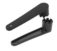 NOENNULL Chiave per valvola di gonfiaggio in 2 parti, chiave gonfiabile, 8 denti, gonfiabile, valvola di gonfiaggio, chiave per valvola dell'aria, accessori per canoa, utensili per chiavi inglesi