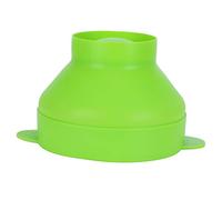 NOENNULL Ciotola per Popcorn Pieghevole in Silicone Durevole Macchina per Popcorn Fai-da-te per la Domestica, Ciotola per per Microonde per Accessorio da (Con maniglia verde)