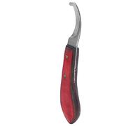 NOENNULL Coltello per Zoccoli Efficiente Strumento Rifinitore Curvo per Maniscalco, Acciaio per Utensili Scalpello + Legno Composito, 8,8 Pollici