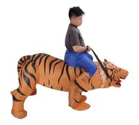 NOENNULL Costume da Tigre Gonfiabile, Robusto e Confortevole, Costume da Animale Gonfiabile per Tutto il Corpo, per Feste di Carnevale per Adulti