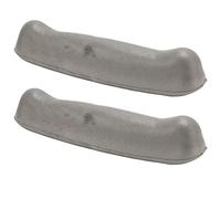 NOENNULL Cuscinetti per Stampelle Cuscini in Morbida Schiuma per Comfort e Prevenzione Sfregamenti per Atleti 200 X 40 Mm Confezione 2