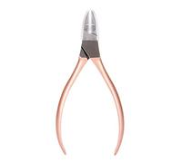 NOENNULL Decorazioni per Unghie Picker Remover Forbici per Unghie Strumenti per Manicure Picker per Rimozione Nail Art, Oro Rosa