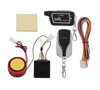 NOENNULL di Allarme Bidirezionale per Moto, Efficiente Avviso Sonoro con Vibrazione, Telecomando LCD per Sicurezza Antifurto Universale