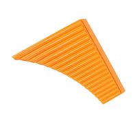 NOENNULL Flauto di Pan Materiale ABS Durevole Chiave C Strumento Musicale per Principianti per Personale Docente per Bambini (Arancia)