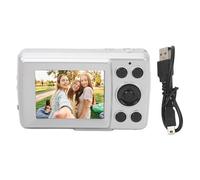 NOENNULL Fotocamera portatile da 2,4 pollici, zoom digitale 16x, 1080p, 16 MP, messa a fuoco automatica, fotocamera digitale per fotografia, video, piccola fotocamera compatta per ragazzi ragazze