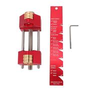 NOENNULL Guide per Affilatura Set per Affilare Scalpelli con Pinza Regolabile, di Bloccaggio, Calibro Angolare, per Affilare con Ruota a Rulli Calibro per Fissaggio Angolare per