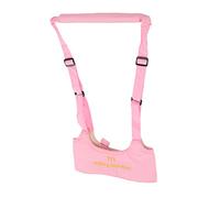 NOENNULL Imbracatura Passeggio per Bambini, Adatta Alla Pelle, Regolabile, Previene il Mal di Schiena, Camminatore Portatile per Bambini, per 8-20 Mesi, Maglia di Cotone, 1 pezzo. (Rosea)