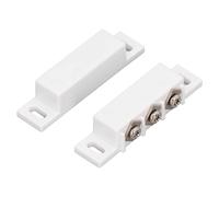 NOENNULL Interruttore Magnetico Reed 2 Pezzi Premium Interruttore di Contatto Magnetico Ad Alta sensibilità per Parete Porta, Normalmente Aperto Chiuso, per Porta Finestra in Legno, Materiale ABS