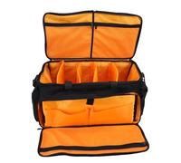 NOENNULL J Gig Bag con 6 Divisori Rimovibili, Borsa per Cavi DJ con Custodia per Laptop, Borsa da Viaggio per Musicisti di Grande capacità per Attrezzatura DJ, Attrezzatura Musicale e