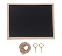 NOENNULL Lavagna per Bambini, Cartello per Lavagna, per Esterni, Mini, da Appendere, Cartello per Menu in Legno, Bacheca per Cucina, Scuola e Ufficio,