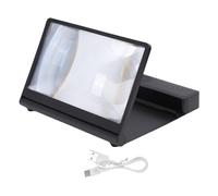 NOENNULL Lente D'ingrandimento per Schermo per Smartphone, Ingranditore Schermo per Telefono Cellulare 3D HD con Altoparlante, Riproduzione di Film, Video, Giochi, Regali per Tutti gli