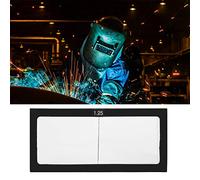 NOENNULL Lente D'ingrandimento per Vetro per Saldatura Diottria Professionale per la Protezione degli Occhi 2,25 per Caschi per Saldatura, Operatori di Taglio Al Vetro 5 X 4 Cm 1 Pezzo (2.25)