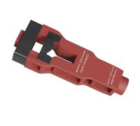 NOENNULL Matita per Porte Regolabile, Modello in Lega di Alluminio per il Taglio della Recesso di Bloccaggio Pulito e Accurato, Si Adatta a Spessore della Porta 1-3/4 "a 1-3/8"