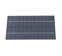 NOENNULL Mini Pannello Solare Efficiente Caricabatterie Policristallino per Giocattoli Solari, Piccola Cella Laminata in Polisilicio PET da 4,2 W 9 V per Scopi Didattici, 200x130 Mm