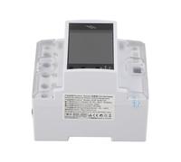NOENNULL Misuratore di Alimentazione Multifunzionale, Monitor di Alimentazione Elettrica Intelligente, AT4PW Controllato WiFi per Ufficio a Casa con Installazione della Ferrovia DIN,