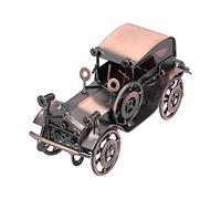 NOENNULL Modello di Auto D'epoca in Metallo Bronzo Classico Decorazione di Auto Antiche Collezioni Fatte a Mano Ornamento di Giocattoli per Veicoli per la Decorazione della Casa del Bar