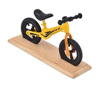 NOENNULL Modello di Bicicletta Squisito per Casa delle Bambole in Miniatura in Metallo per la Base Decorativa della Casa delle Bambole Inclusa per L'esposizione del Giardino del Soggiorno (#2)