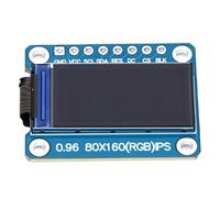 NOENNULL Modulo Display LCD a Transistor a Film Sottile da 0,96 Pollici 80x160 Supporto per Chip di Controllo ST7735 con Interfaccia SPI per RasPi Schermo a Cristalli Liquidi a Colori